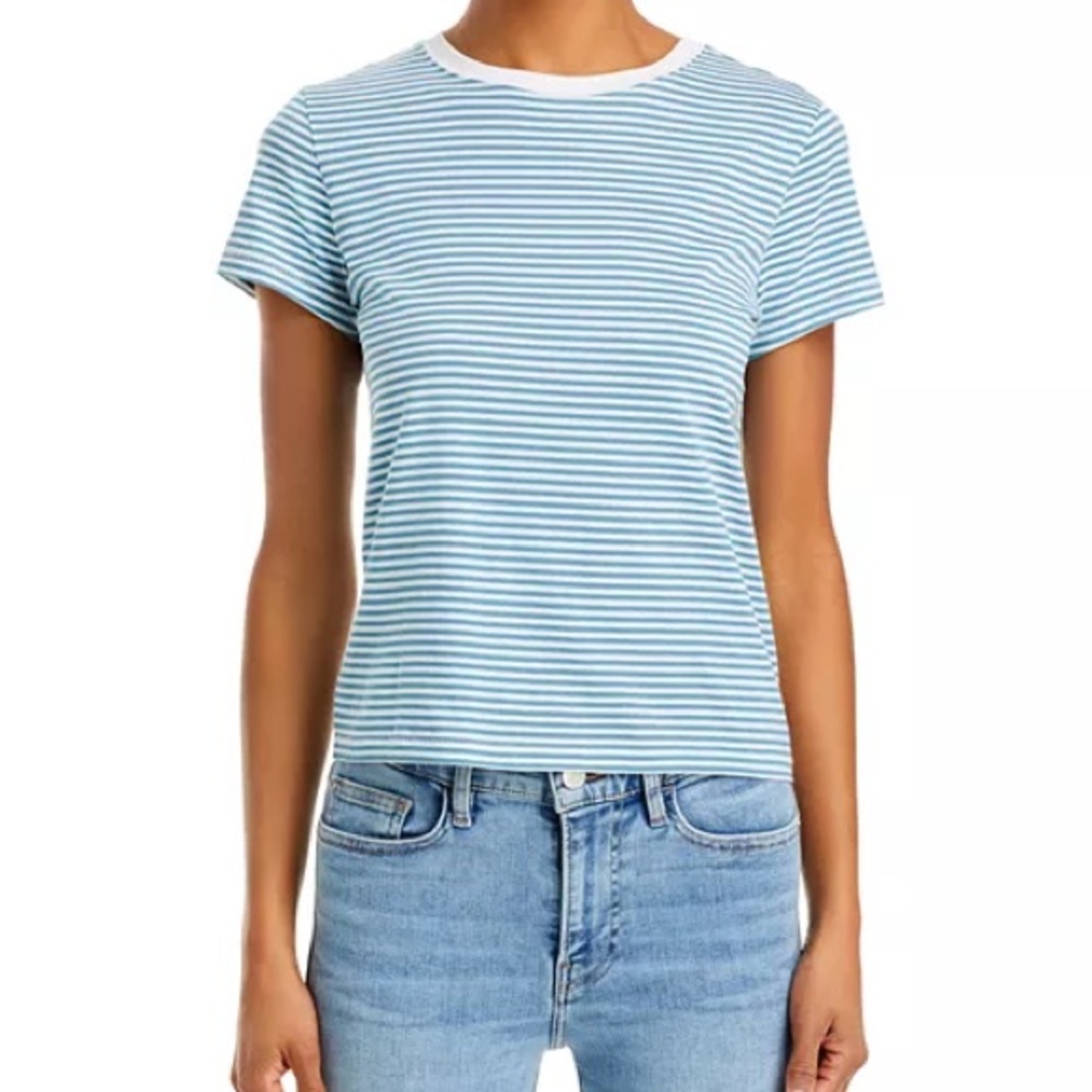 Frame cotton striped tee